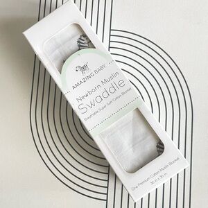 New Swaddle Amazing Baby Newborn Cotton Muslin Swaddle Blanket